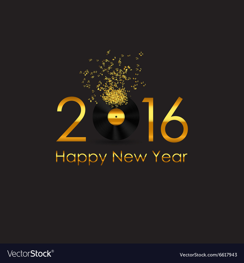 New year 2016 background