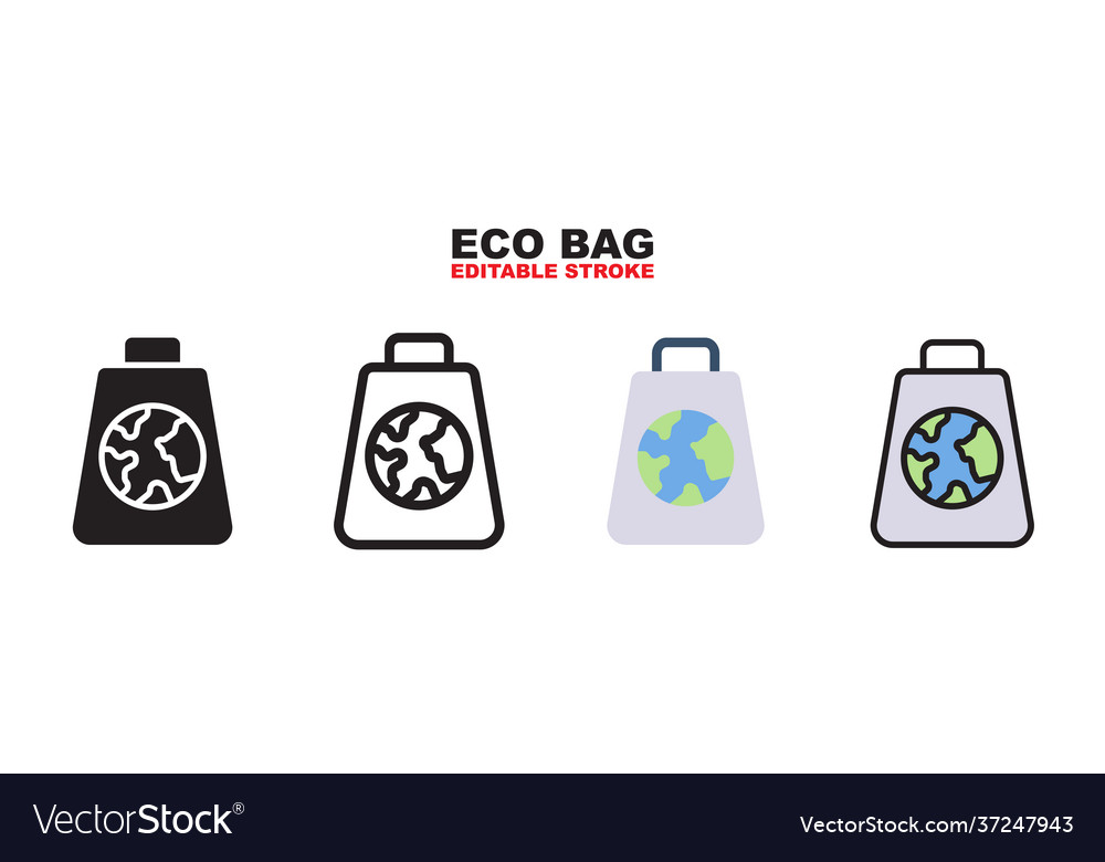 Tag icon set with different styles Vector Image Tag icon set with different styles
