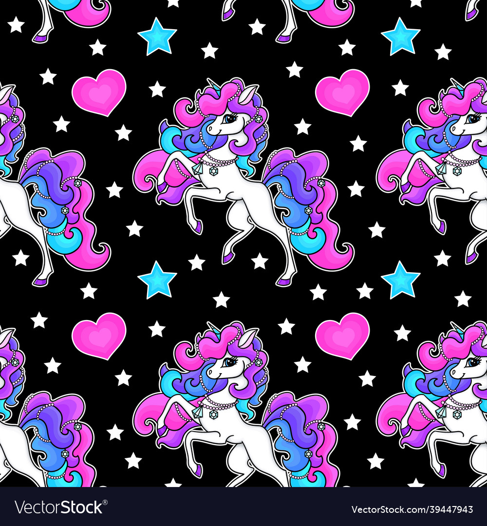 Unicorn Seamless Pattern