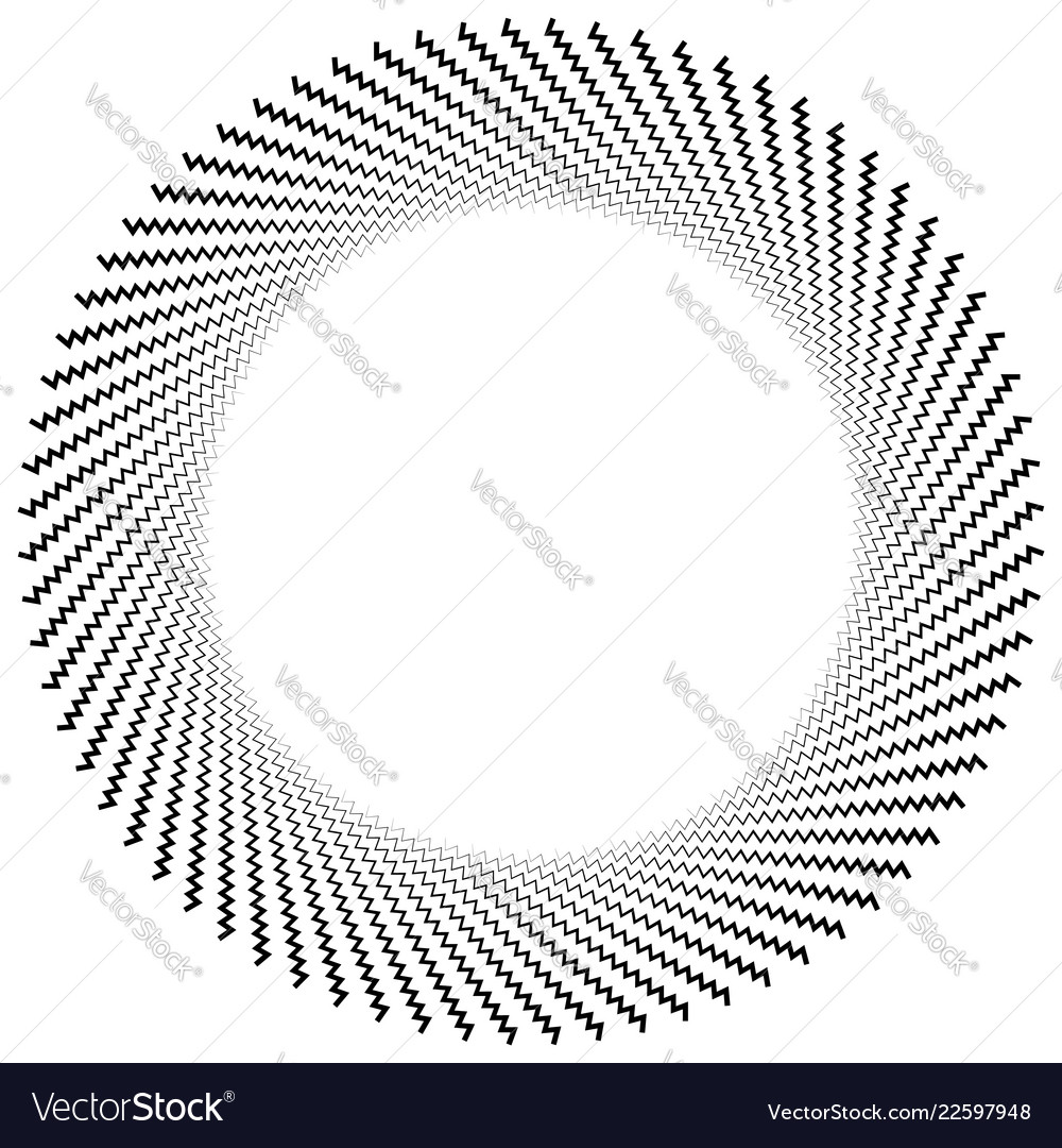 Abstract radiating lines element vector image Abstract radiating lines element