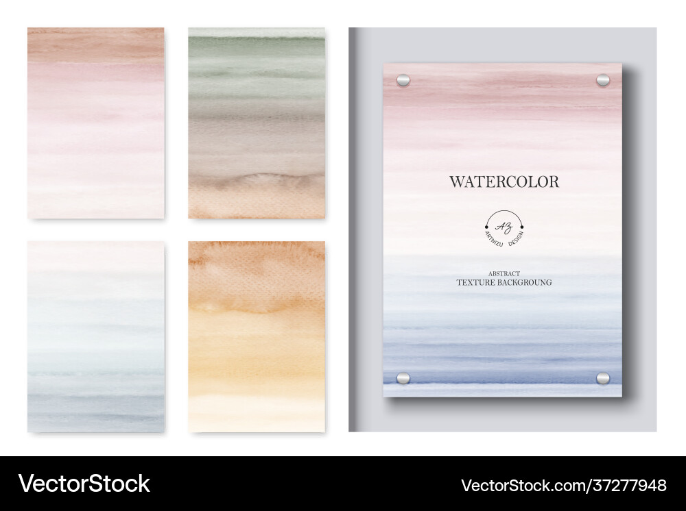 Set abstract background with gradient Royalty Free Vector