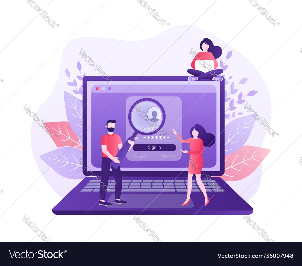 User login with character concept for any purpose