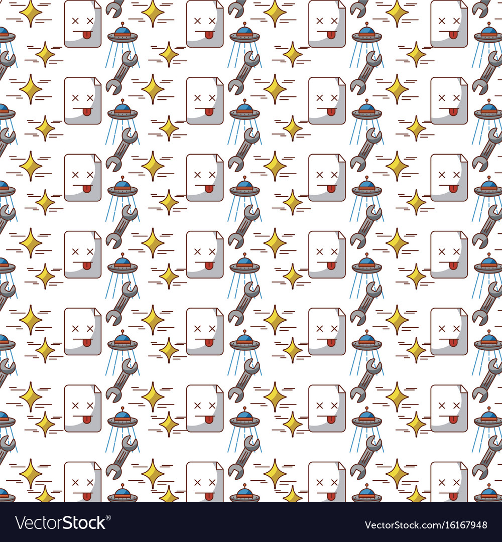 Wrench tool pattern background