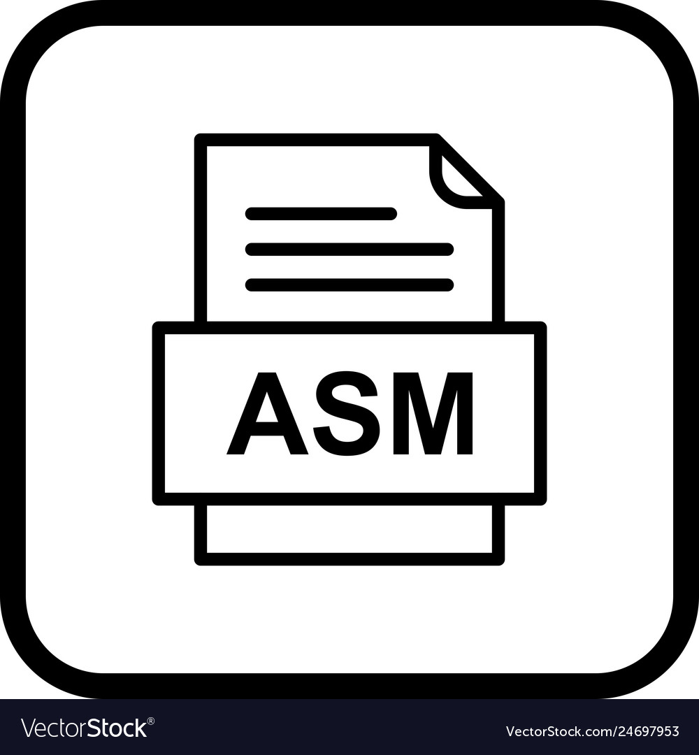 Asm file document icon