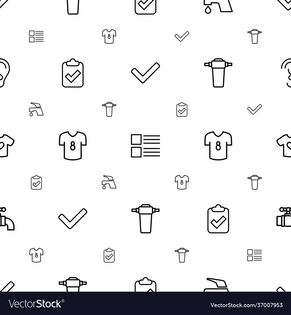 Graphics icons pattern seamless white background
