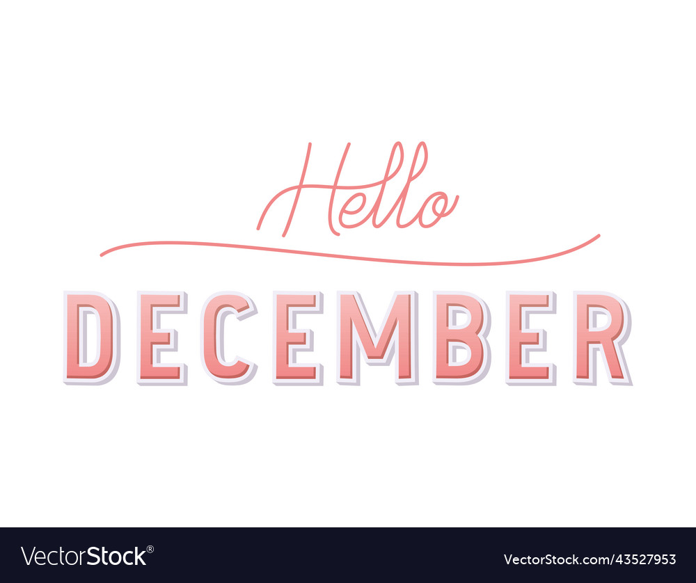 Hallo Dezember