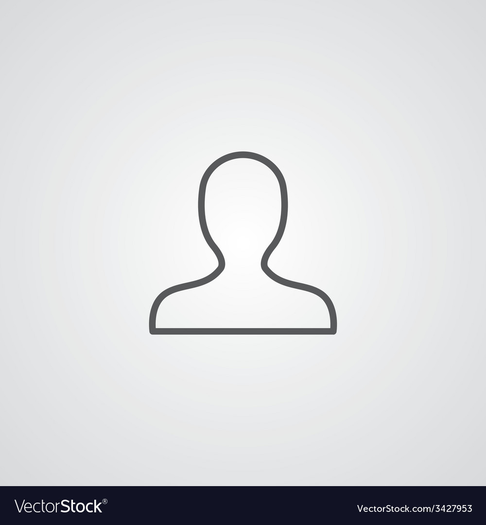 Profile Outline Symbol