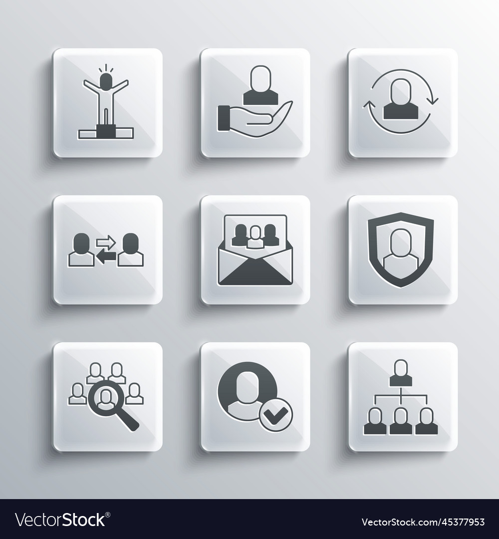 Set worker employee hierarchy user protection