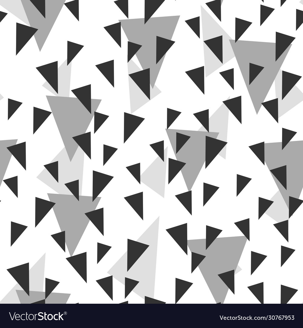 Triangle seamless pattern sketch Vector Image Triangle seamless pattern sketch