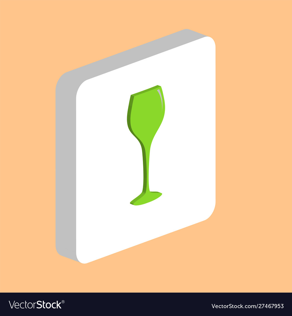 Wine glass computer symbol