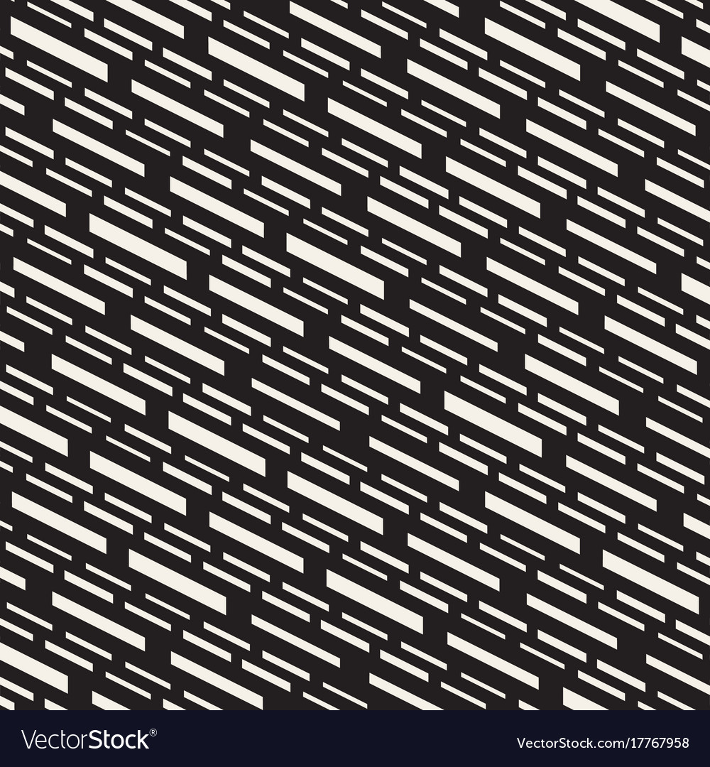 Black and white irregular dashed lines pattern