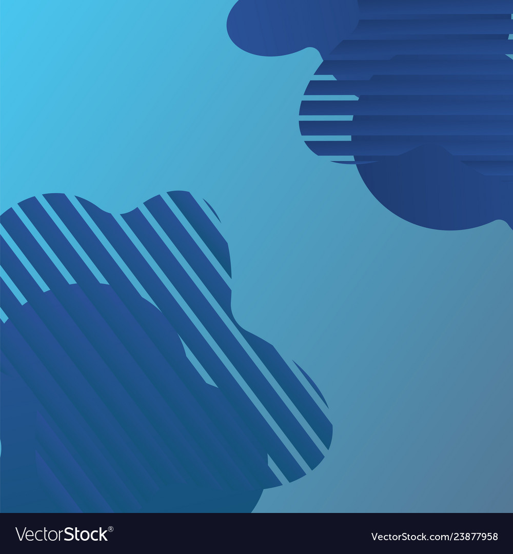 Blue gradient background with color abstract