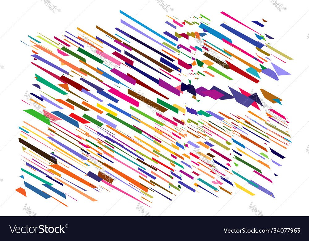 Abstract art - random geometry shapes generative vector image Abstract art - random geometry shapes generative