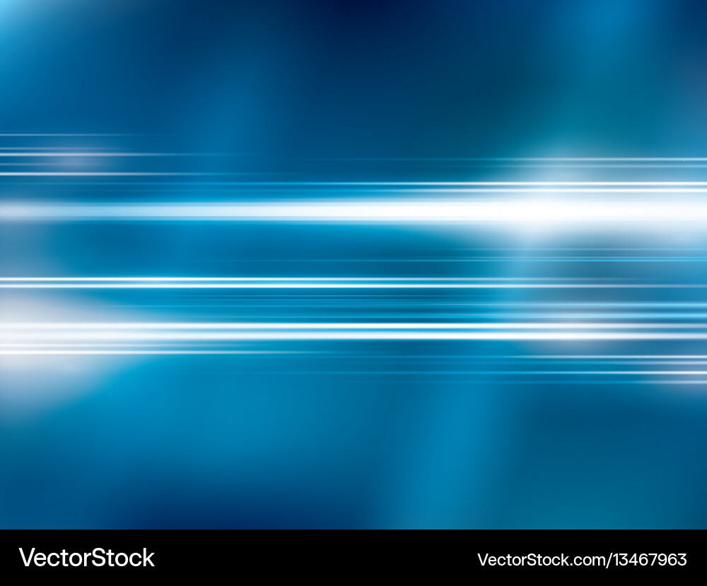 Abstract Blue Light Background Royalty Free Vector Image