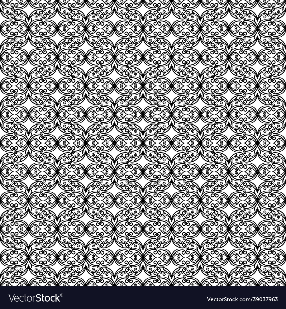 Black abstract pattern