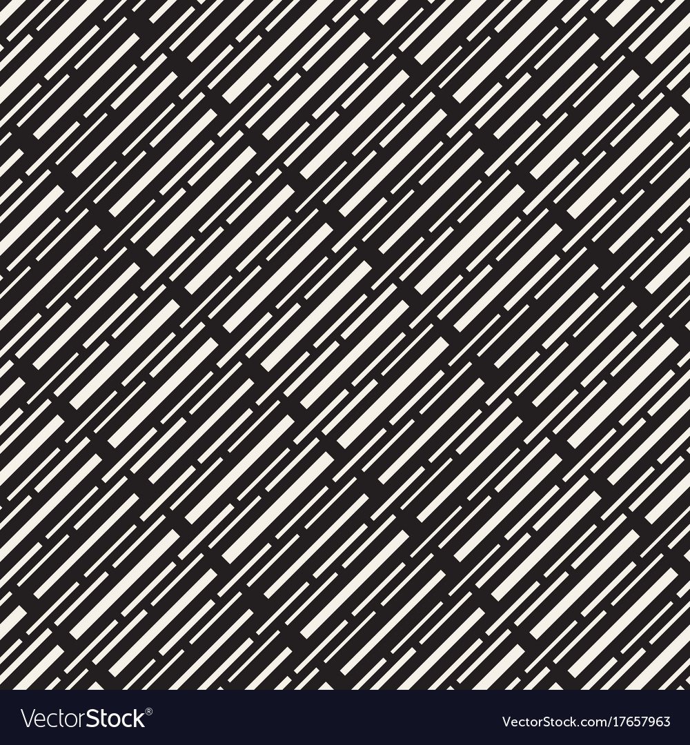 Black and white irregular dashed lines pattern