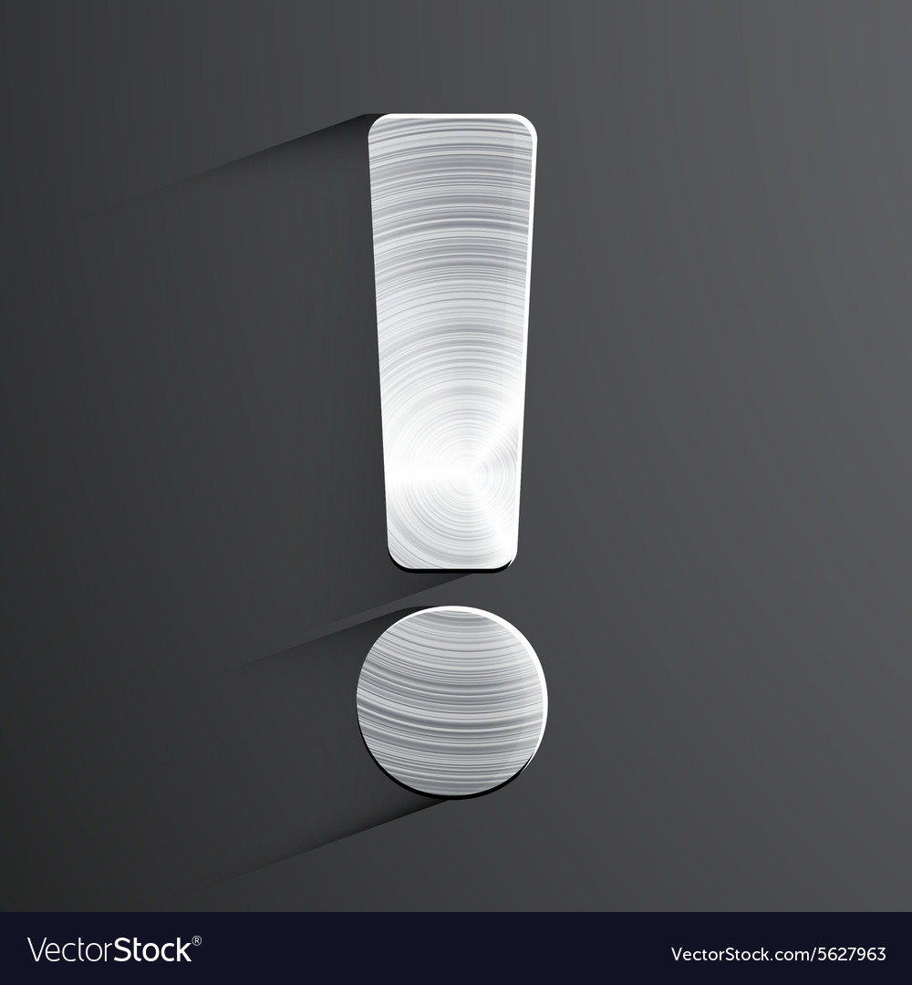 Exclamation web icon background
