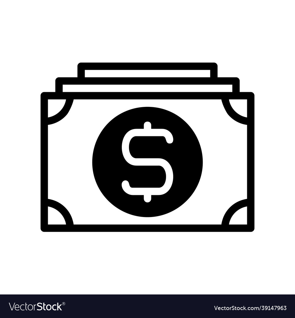 Logo money dualtone style icon perfect