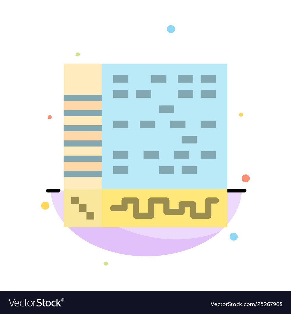 Ableton application audio computer draw abstract vector image Ableton application audio computer draw abstract