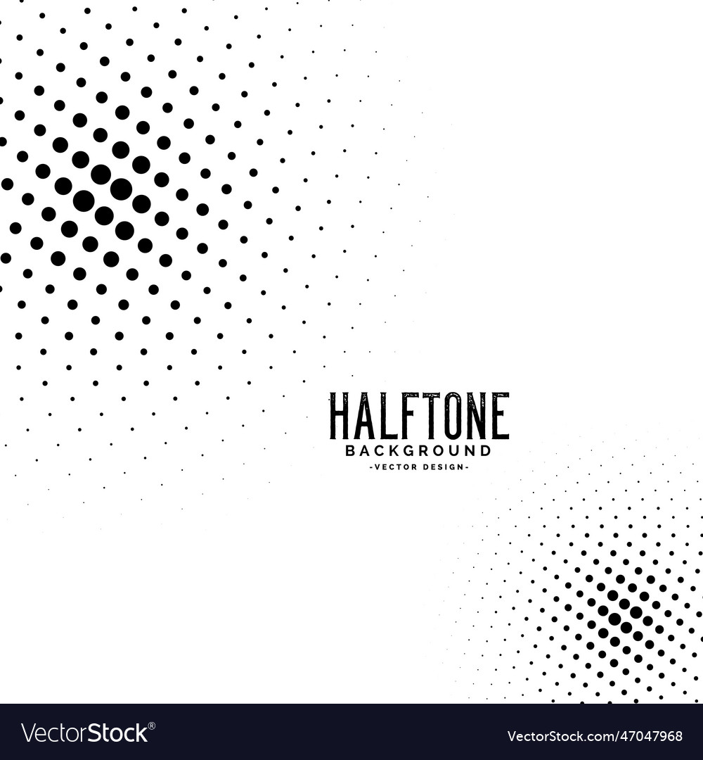 Abstract circular style halftone background