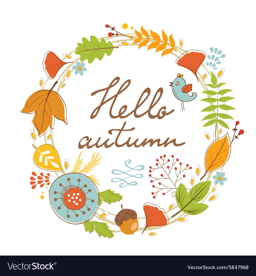 Hello Fall Wreath