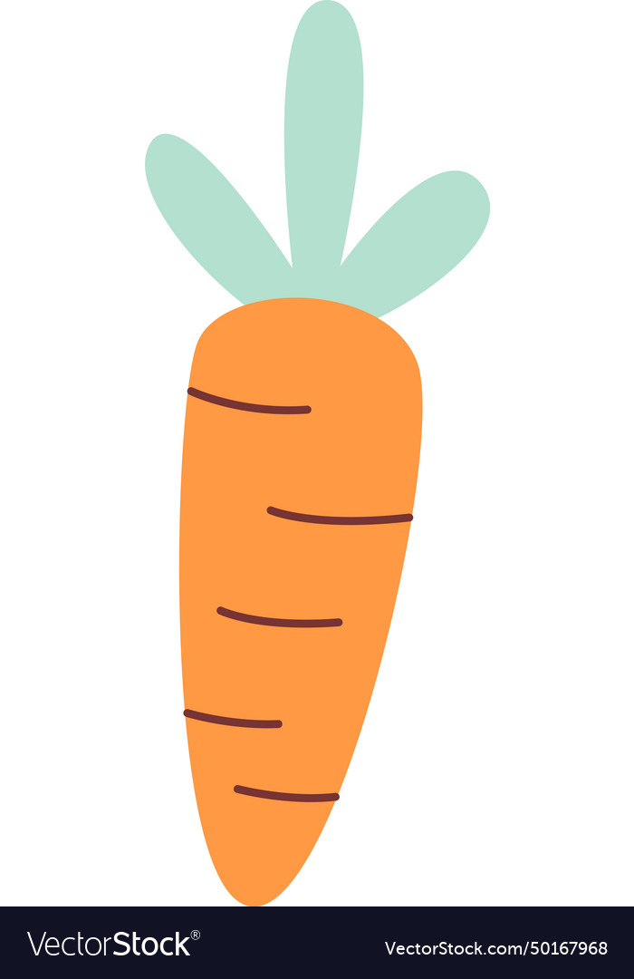 Carrot vegetable icon