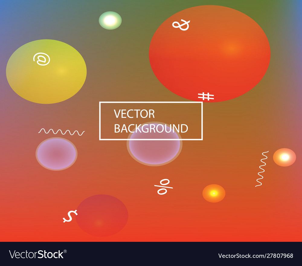 Gradient smooth mesh background vector image Gradient smooth mesh background