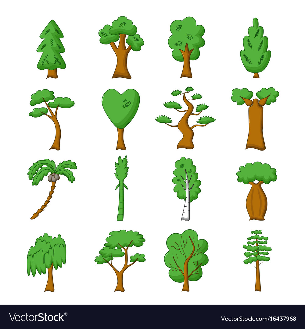Isolated trees set