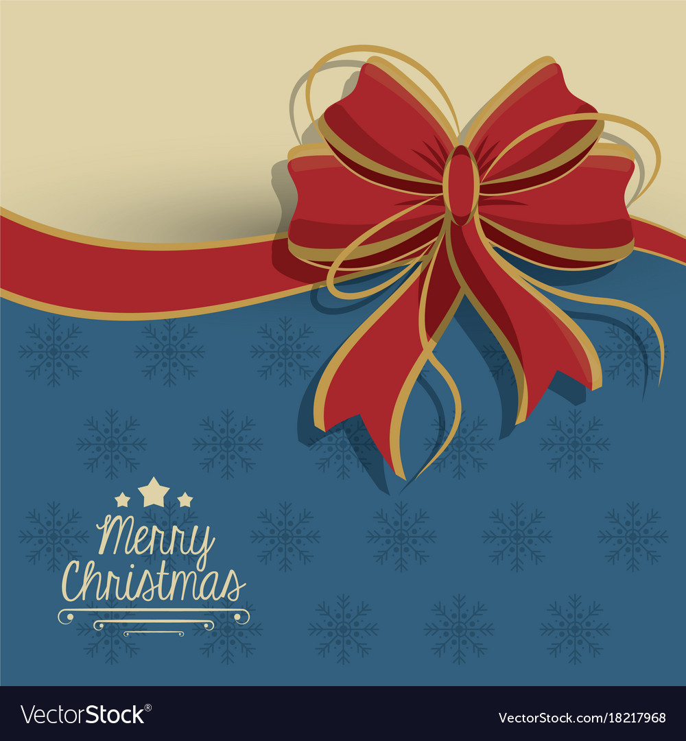 Merry christmas card design