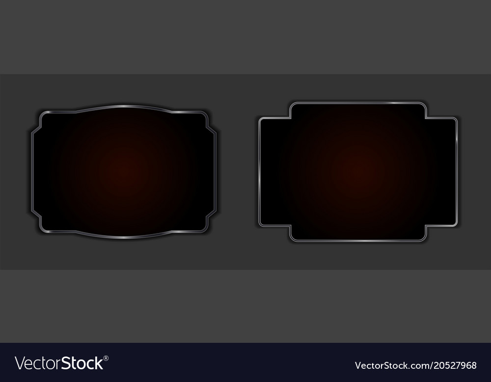 Rectangular frame set