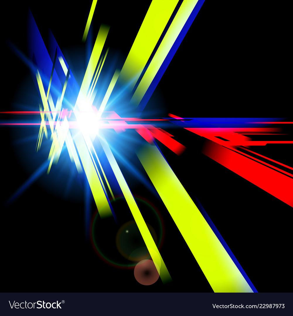 Abstract futuristic design with different colors
