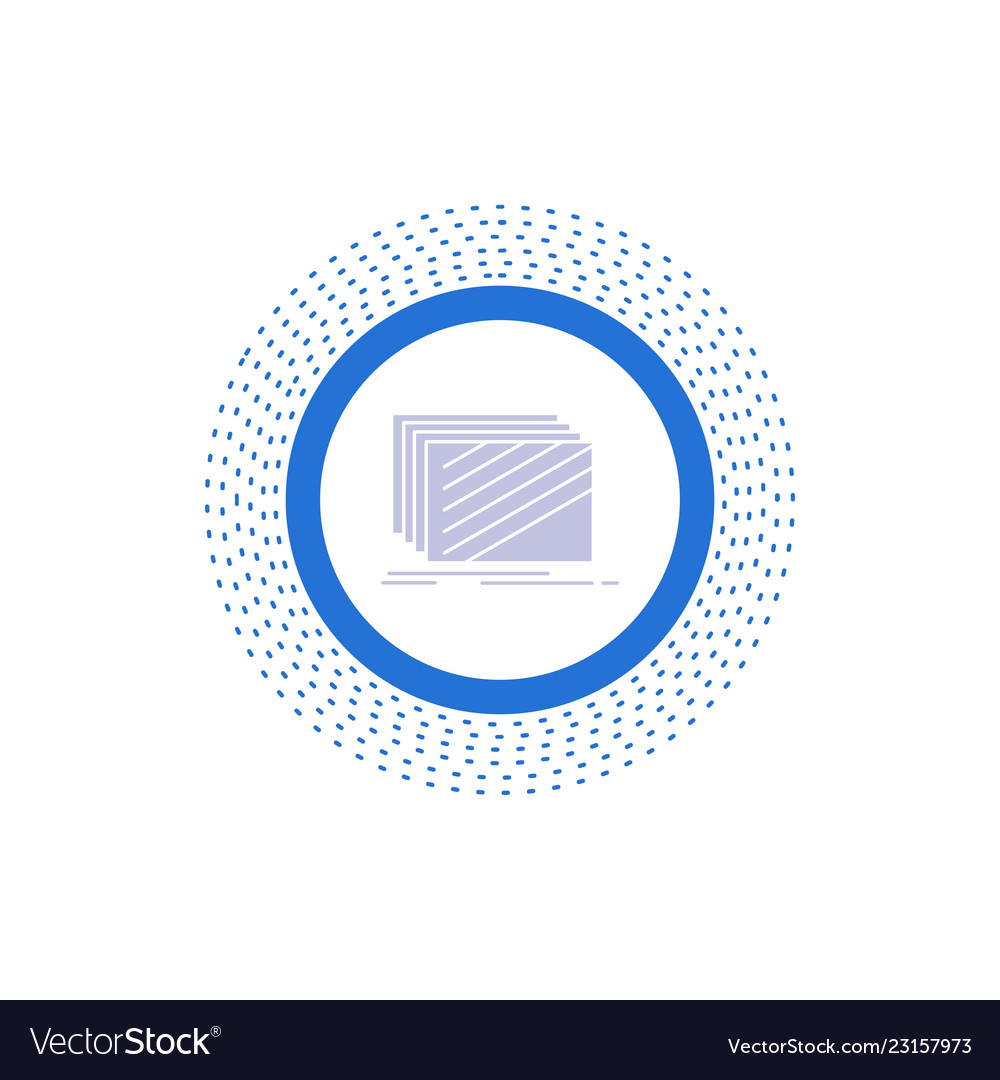 Design layer layout texture textures glyph icon vector image Design layer layout texture textures glyph icon