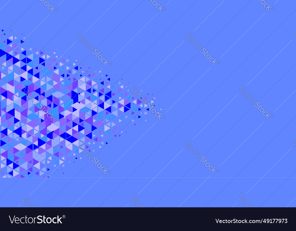 Multicolored abstract triangle background