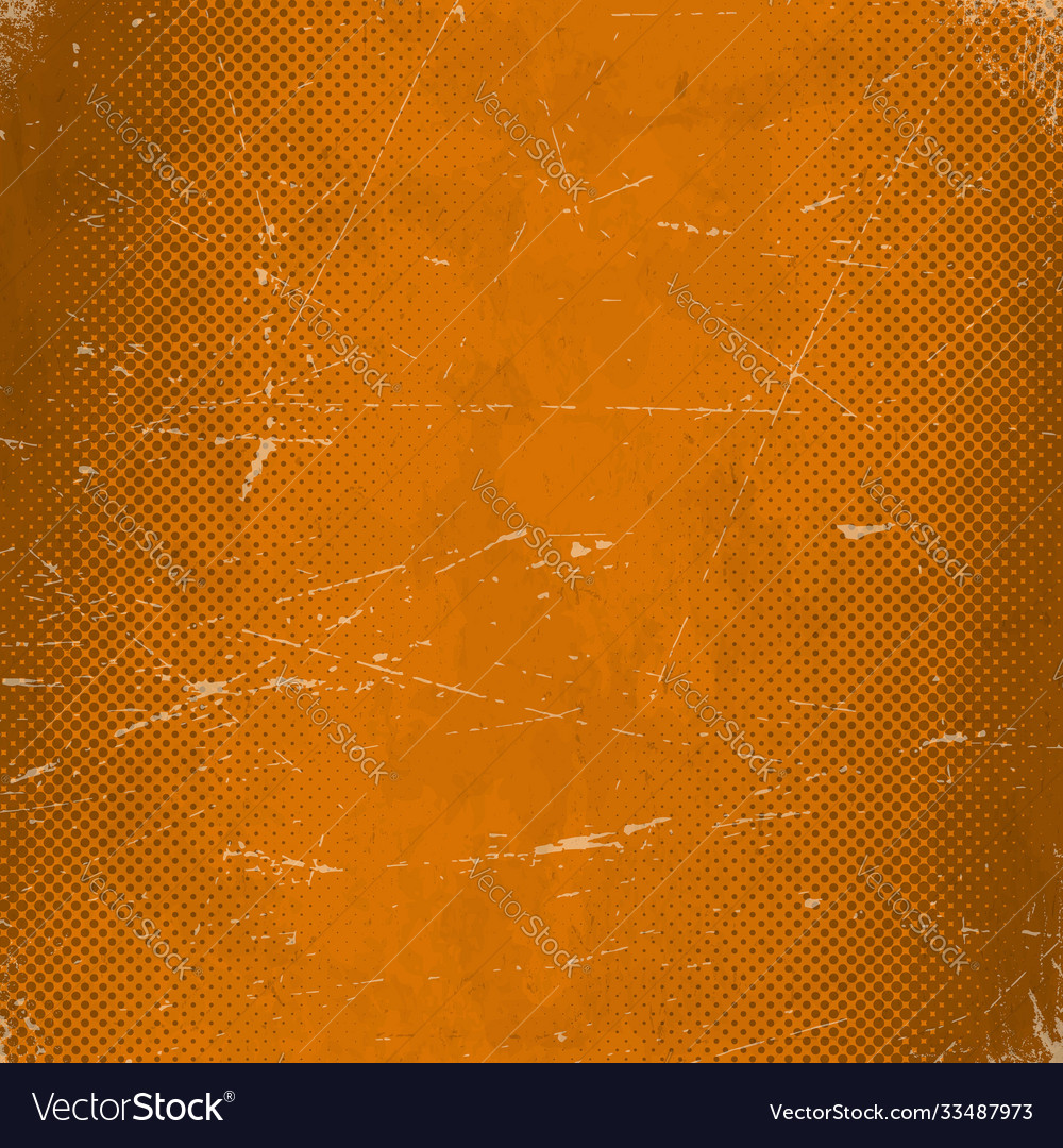 Old scratched card with halftone gradient vector image Old scratched card with halftone gradient