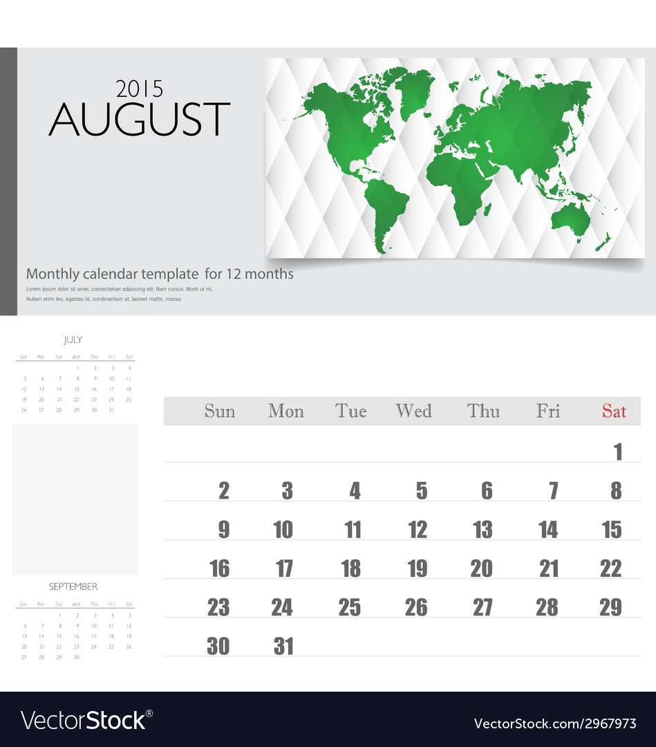 simple 2015 calendar august 2015 calendar august