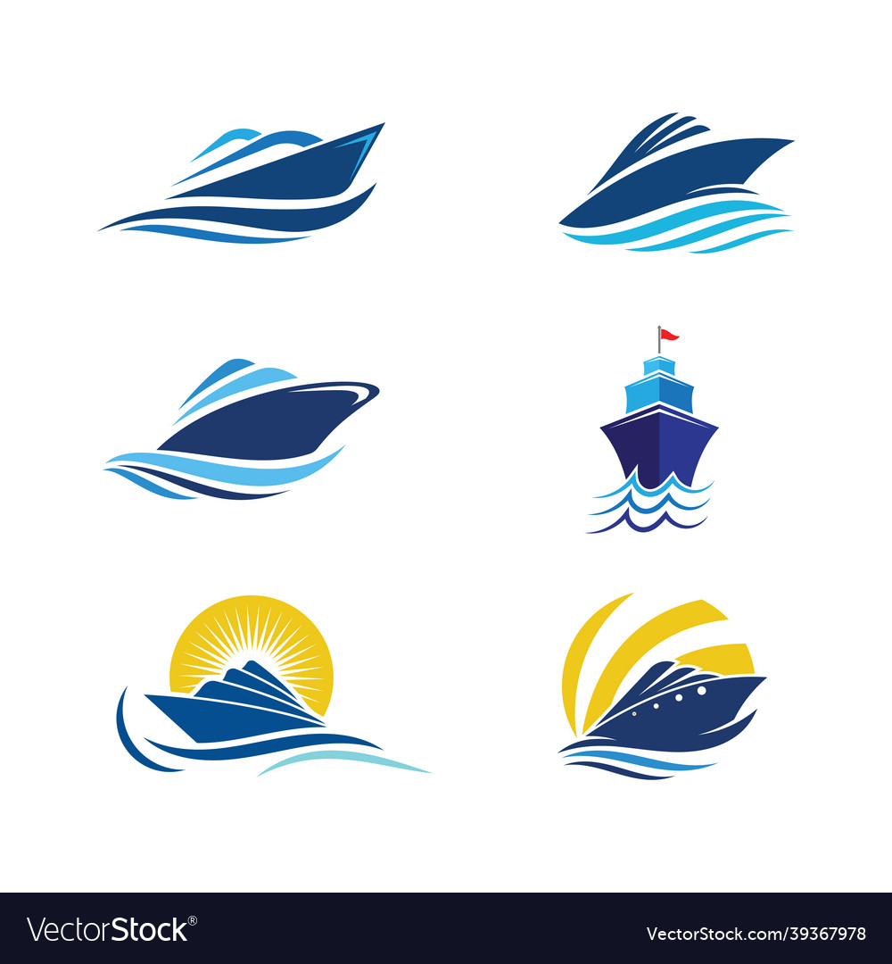 Cruise ship icon design