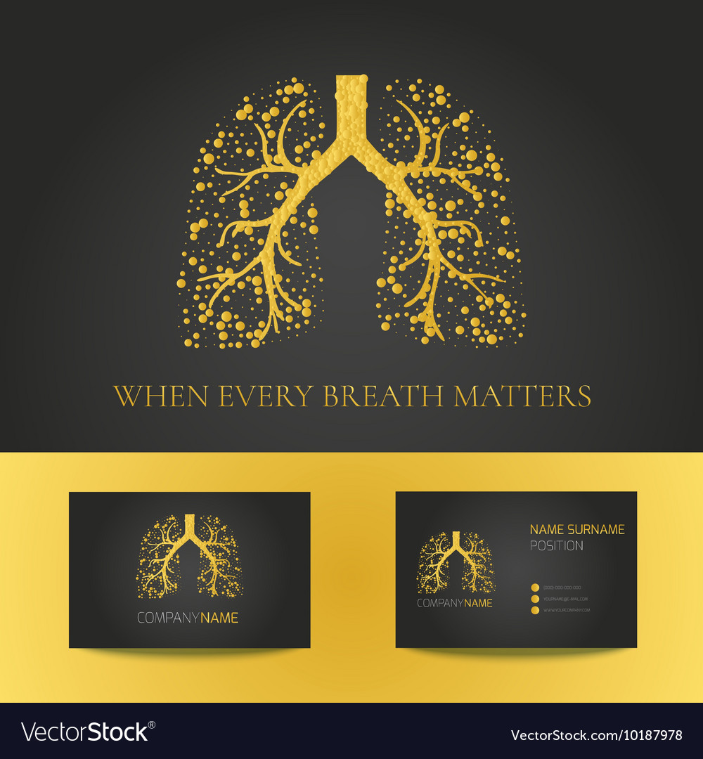 pulmonary-clinic-business-card-royalty-free-vector-image