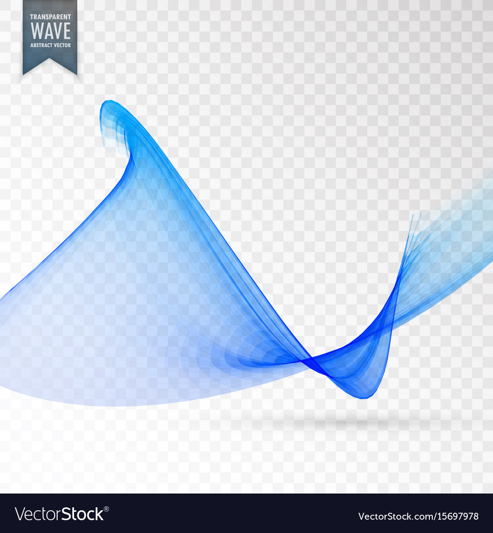 Transparent Fluid Wave Background