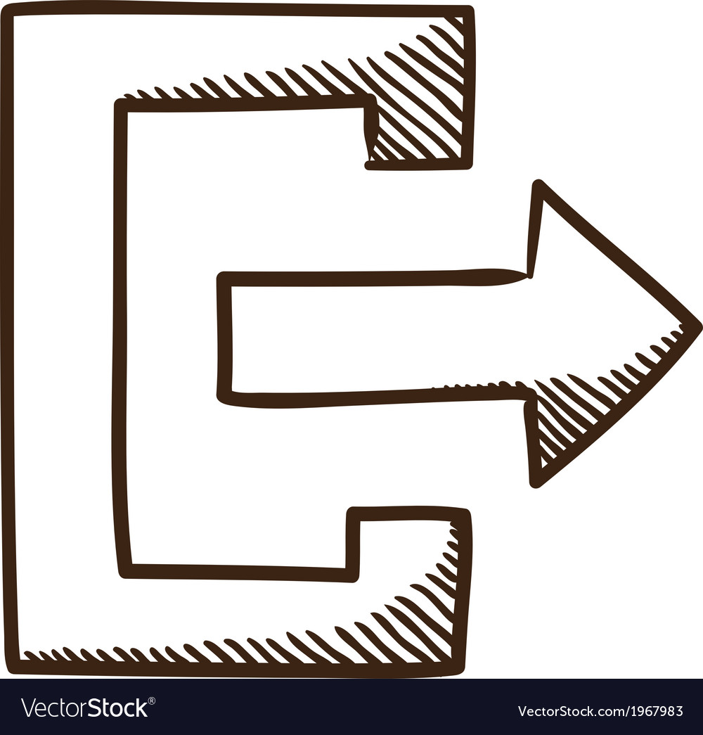 Exit symbol