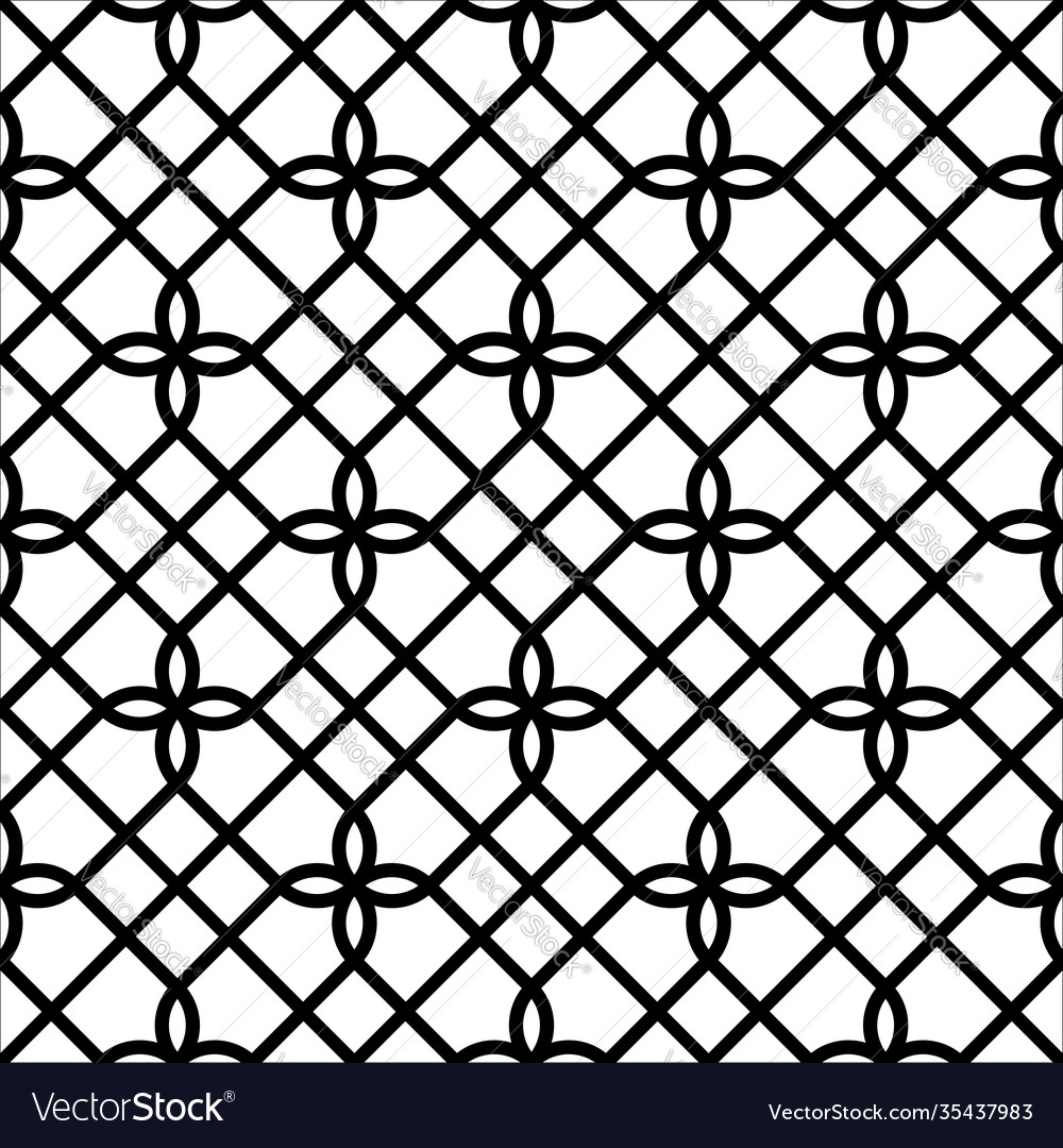 Geometric Grid Pattern