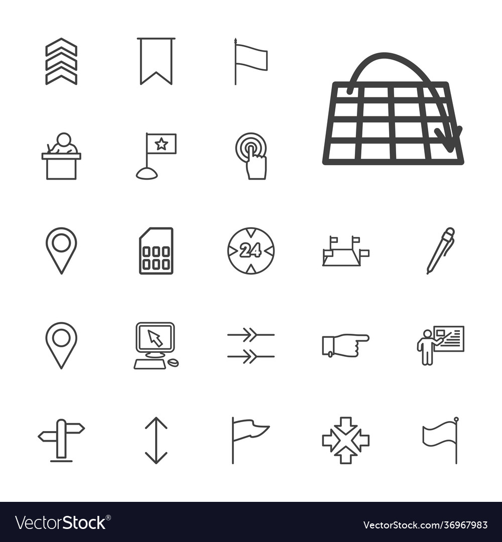 Pointer icons