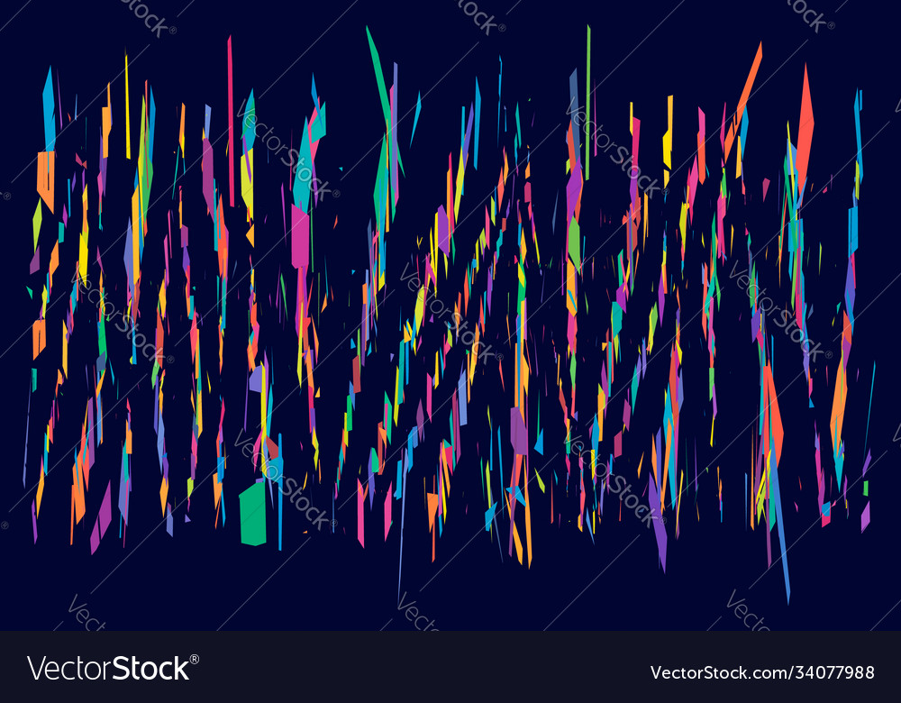 Abstract art - random geometry shapes generative vector image Abstract art - random geometry shapes generative