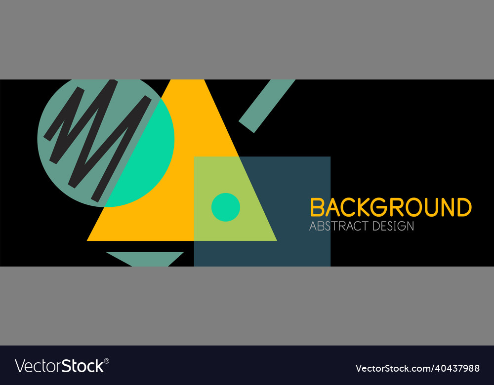 Abstract background with blocks lines geometric