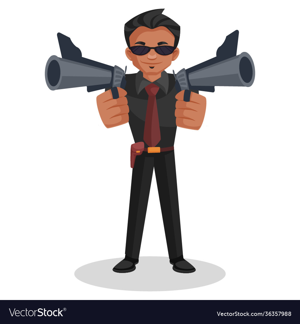 Bodyguard cartoon Royalty Free Vector Image - VectorStock Bodyguard cartoon Royalty Free Vector Image - VectorStock