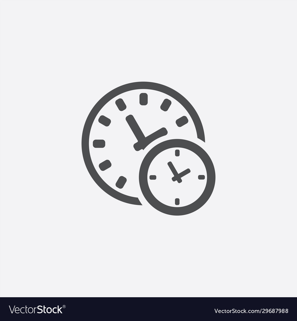 Clock Icon - Simple Time Display