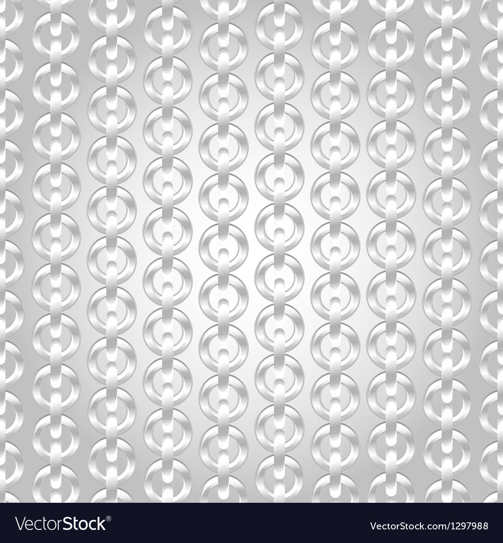 Silver chain seamless abstract pattern