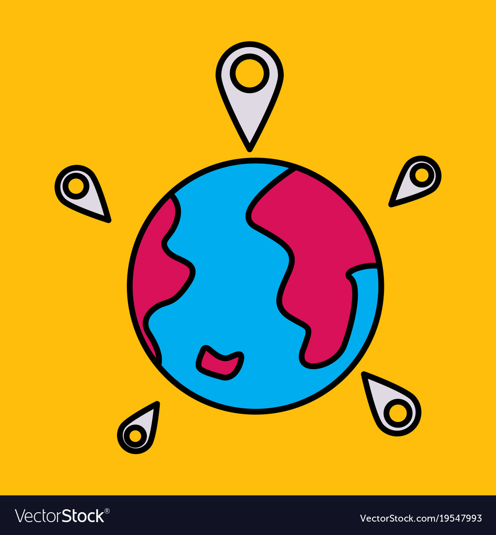 Globe with Pointer Marks