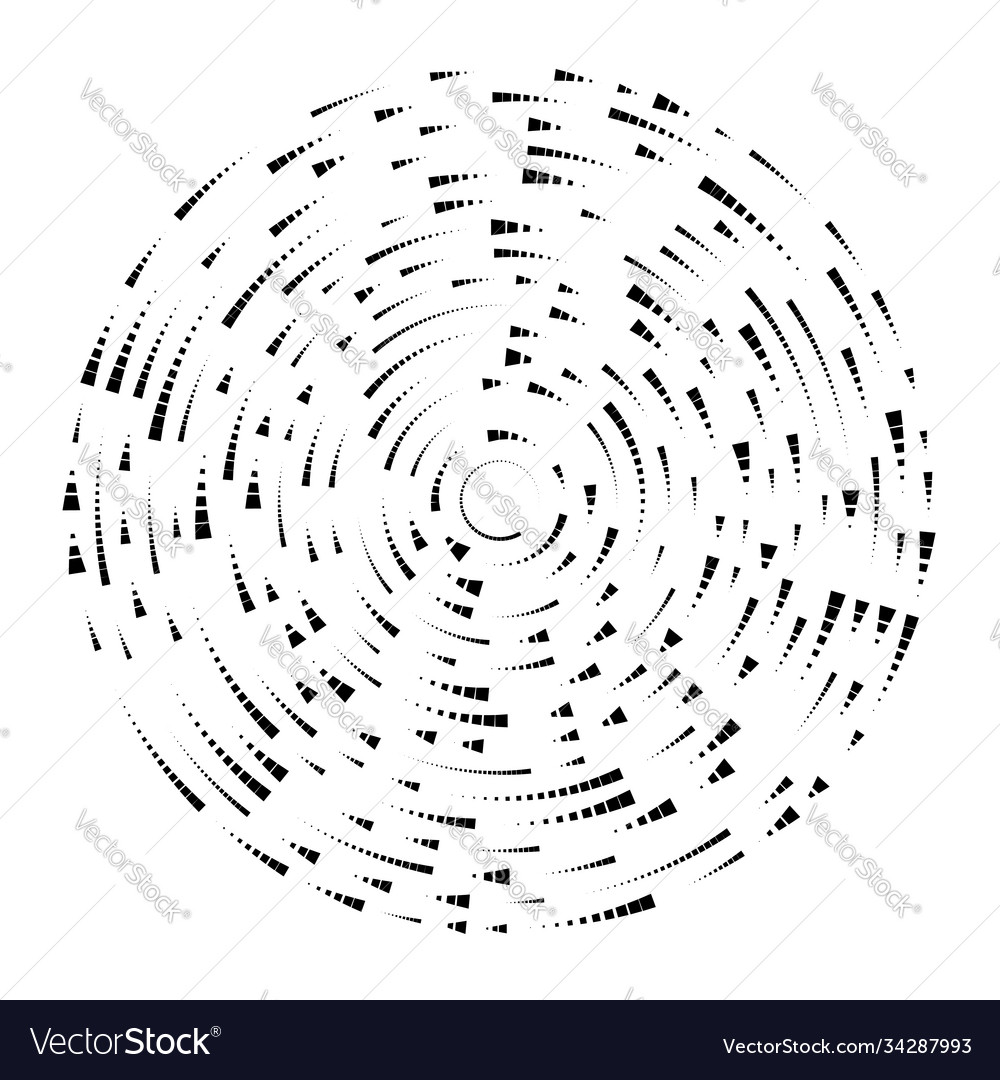 Radial radiating lines abstract burst element Vector Image Radial radiating lines abstract burst element