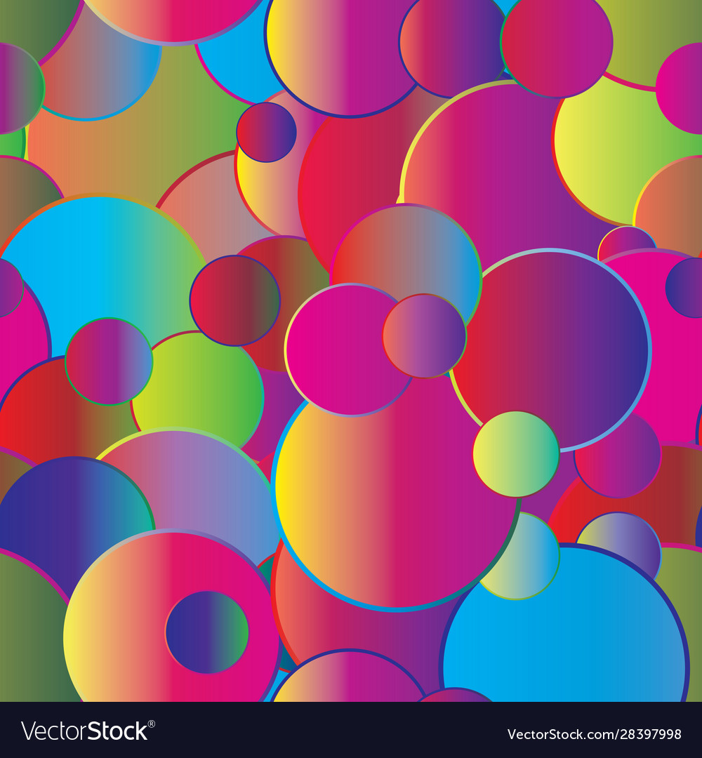 Abstract Background Colored Spheres Royalty Free Vector