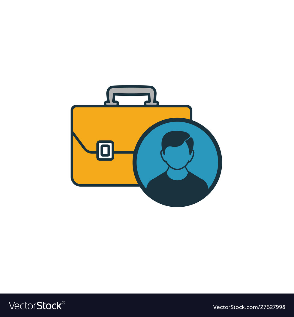 Employability icon simple element from project vector image Employability icon simple element from project